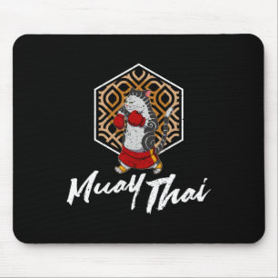 Mousepad Técnica de Muay Thai Tailandês Punho Anel Joelho L