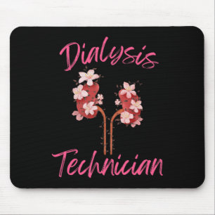Mousepad Técnico de Diálise para Homens Mulheres Enfermeira