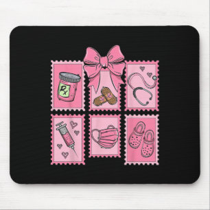 Mousepad Técnico de Farmacêutico Stamp Bow Pharmacy Pill Cp