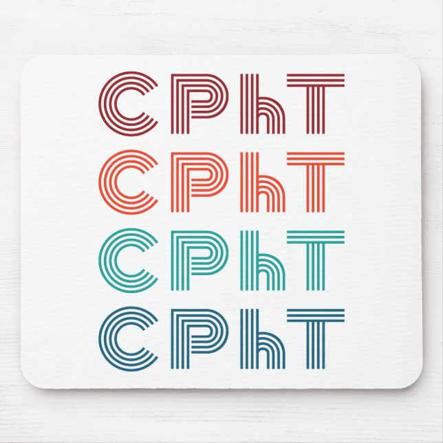 Mousepad Técnico de farmácia certificada CPhT Pharma Tech (Frente)