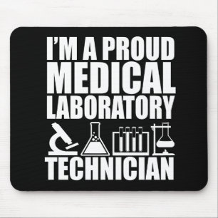 Mousepad Técnico de laboratório de laboratório médico