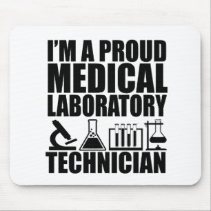 Mousepad Técnico de laboratório de laboratório médico