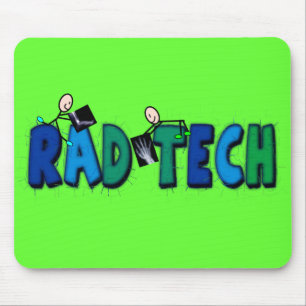 Mousepad Tecnologia do Rad com design de pessoas e de raios