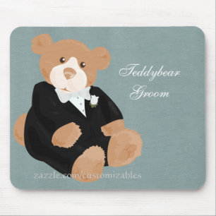 Mousepad Teddybear GroomMousepad