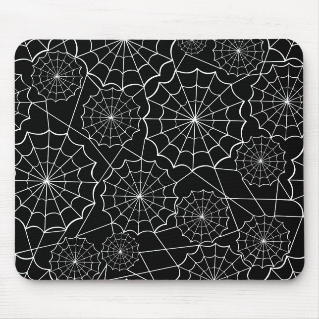Mousepad teia das aranhas halloween (Frente)