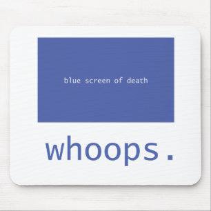 Mousepad Tela azul da morte - gritos!