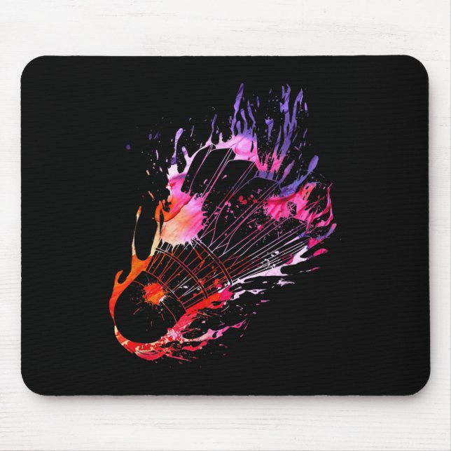 Mousepad Tela Colorida De Banho-De-Lixo (Frente)