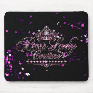 Mousepad Tela de Mouse Boss Lady Couture