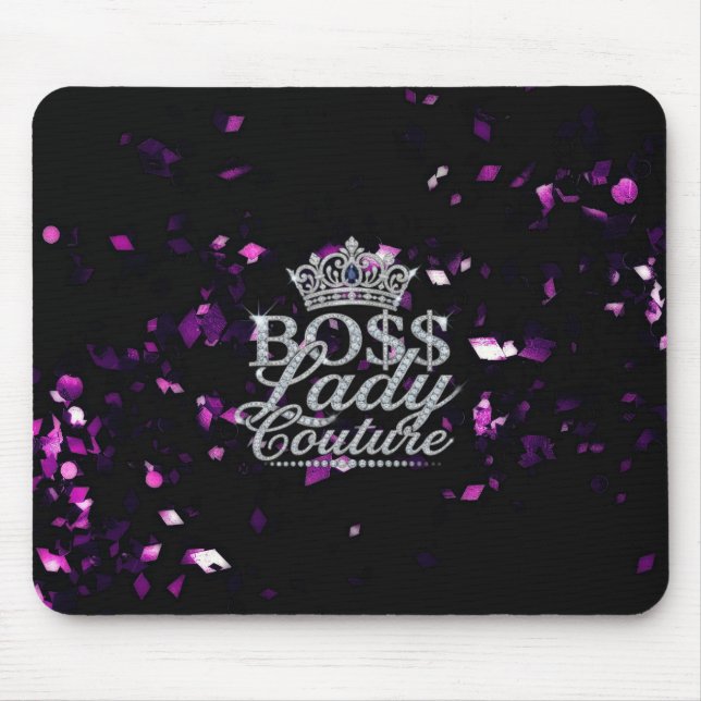Mousepad Tela de Mouse Boss Lady Couture (Frente)