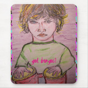 Mousepad tem bongos?