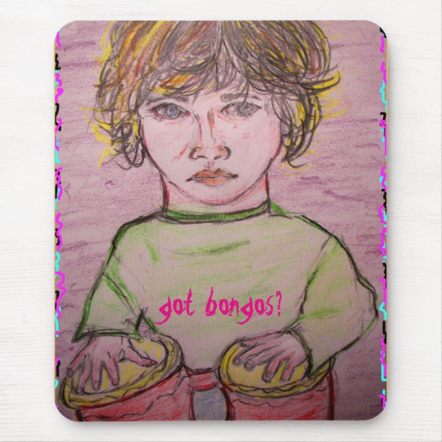 Mousepad tem bongos? (Frente)