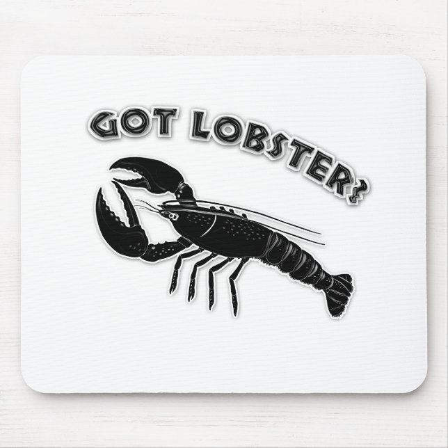 Mousepad Tem lagosta? (Frente)