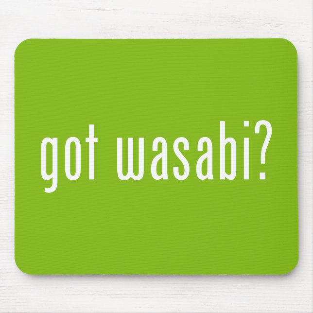 Mousepad tem o wasabi? (Frente)