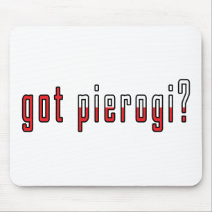 Mousepad tem pierogi? Bandeira