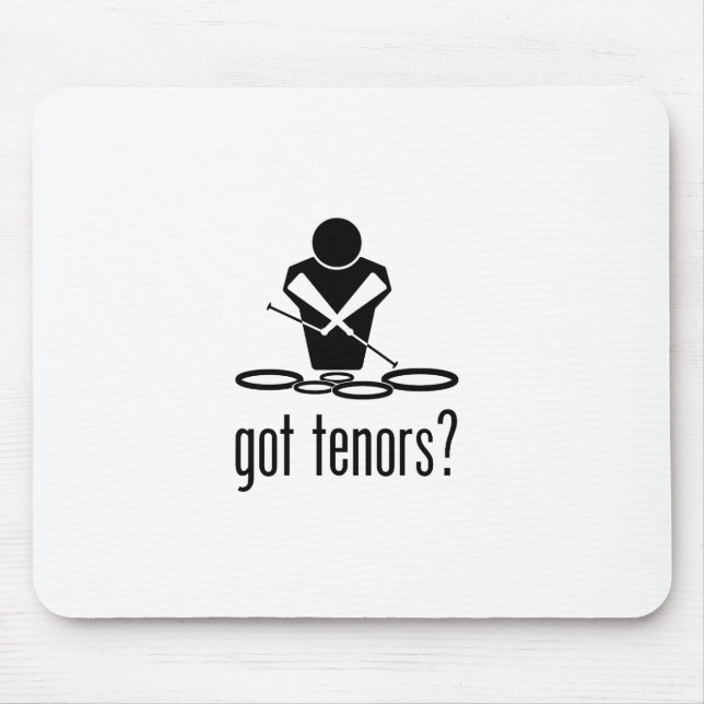 Mousepad tem tenores? (Frente)