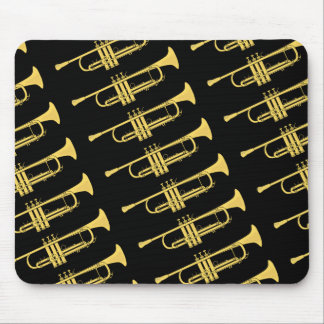 Mousepad Tema da música da trombeta dourada