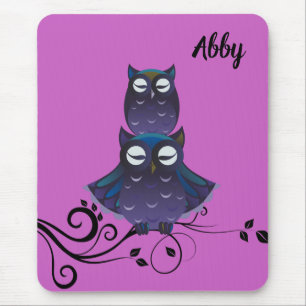 Mousepad Tema de coruja