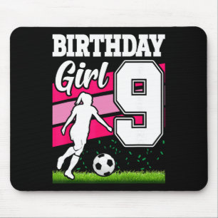 Mousepad Tema de Festa de Aniversário de Futebol para Menin