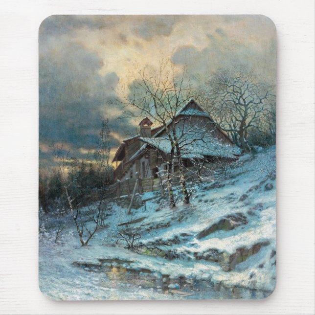 Mousepad Tema de Inverno por Angyal Vojtech (Frente)