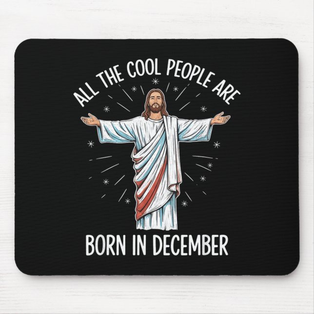 Mousepad Tema de Ritual de Aniversário de Dezembro para Pes (Frente)