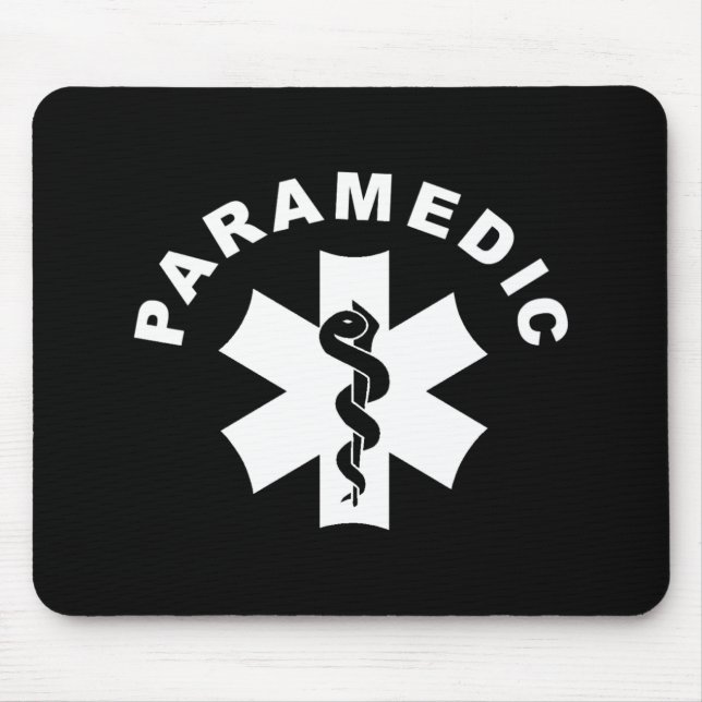 Mousepad Tema do paramédico (Frente)