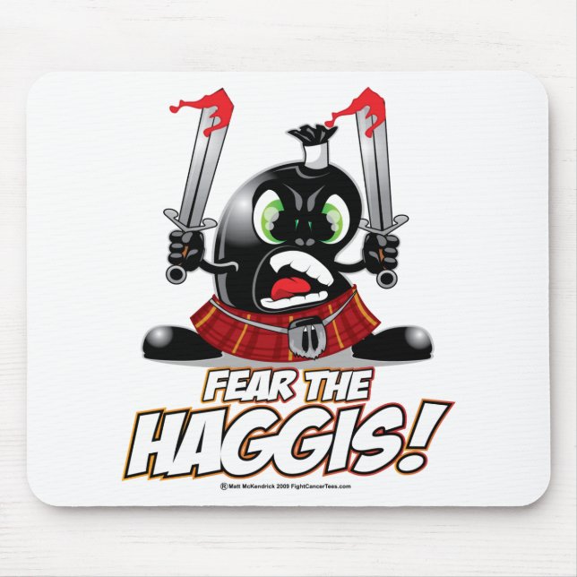 Mousepad Tema o Haggis (Frente)