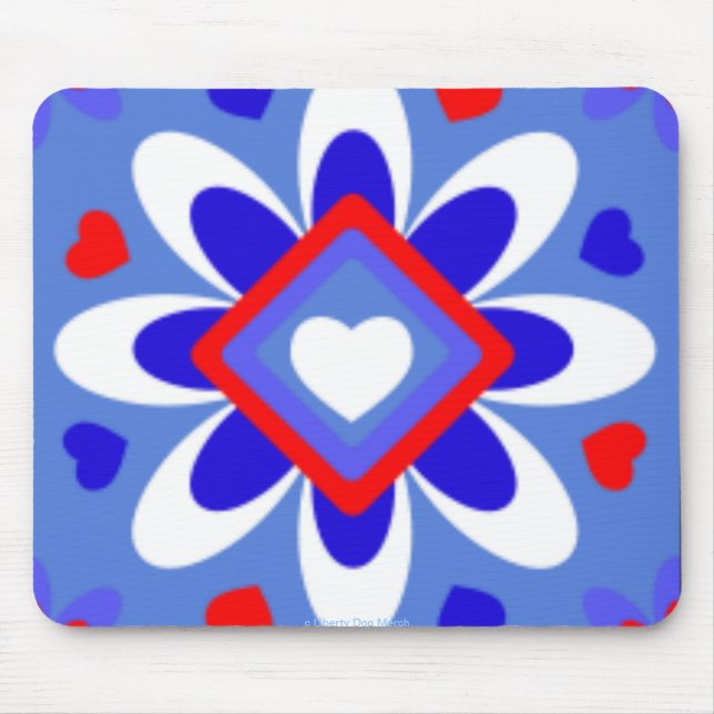 MOUSEPAD TEMÁTICA PATRIÓTICA - FLORESTA CARDÍACA D (Frente)
