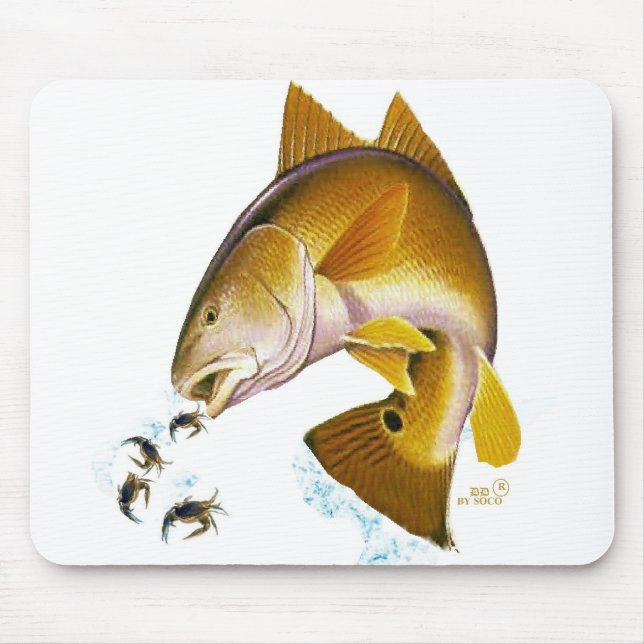 Mousepad TEMERÁRIO slogans#11-redfish-cutout (Frente)