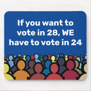Mousepad Temos de votar em 24