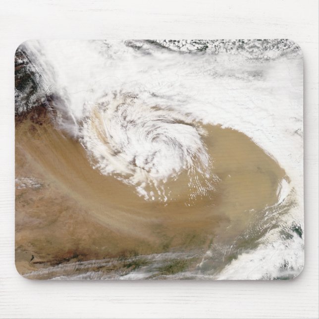 Mousepad Tempestade de poeira na China norte 2 (Frente)
