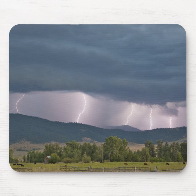 Mousepad Tempestade produziu relâmpagos no Jocko (Frente)