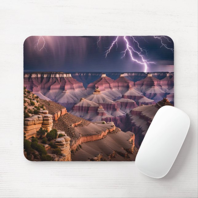 Mousepad Tempestade Sobre O Grande Desfiladeiro (Com mouse)