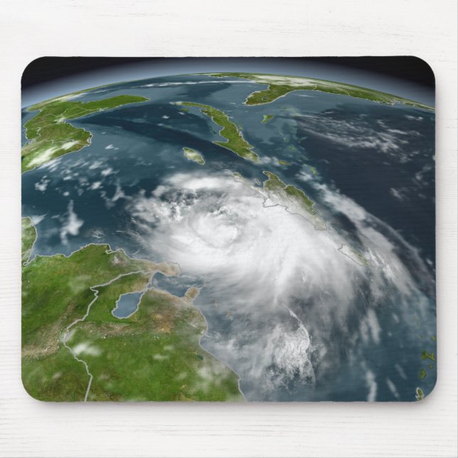 Mousepad Tempestade tropical Dennis (Frente)