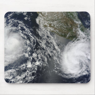Mousepad Tempestades tropicais Blas e Celia