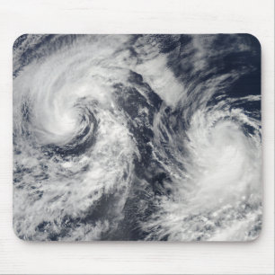 Mousepad Tempestades tropicais Boris e Cristina