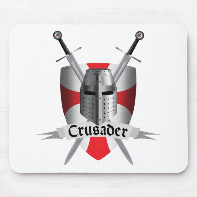 Mousepad Templar - braços do cruzado (Frente)