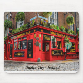 Mousepad Temple Bar Dublin City Irlanda
