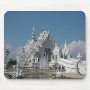 Mousepad Templo branco Tailândia