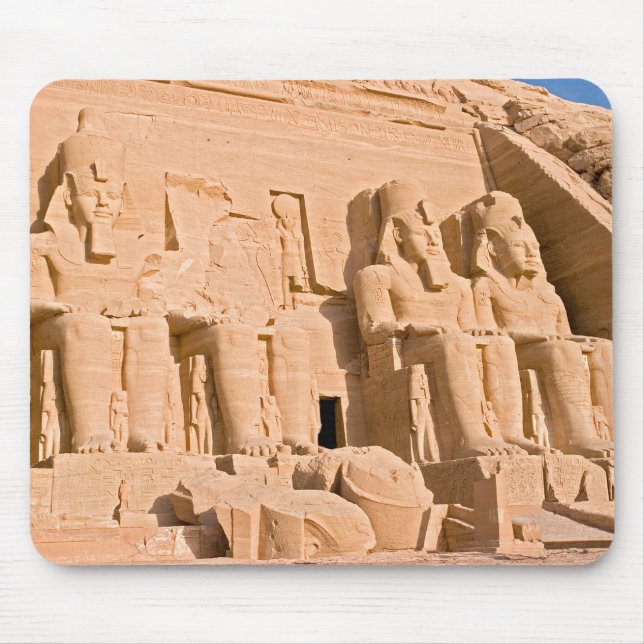 Mousepad Templo de excelente de Abu Simbel - Ramses II - Eg (Frente)