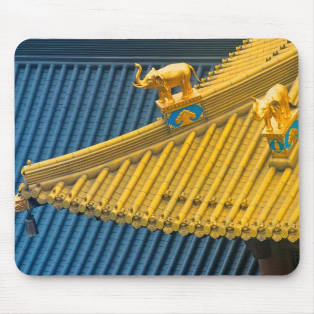 Mousepad Templo de Jing'an | Detalhes Arquitetônicos (Frente)