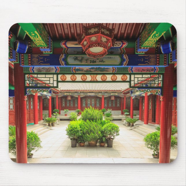 Mousepad Templo do Pequeno Ganso Selvagem, China (Frente)