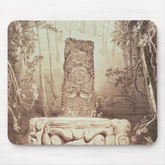 Mousepad Templo maia, Honduras (Frente)