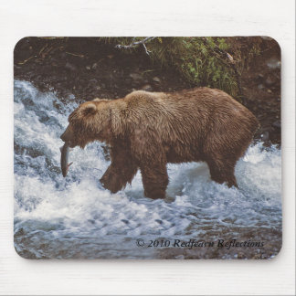 Mousepad tempo do almoço, reflexões 2010 de Redfearn do ©