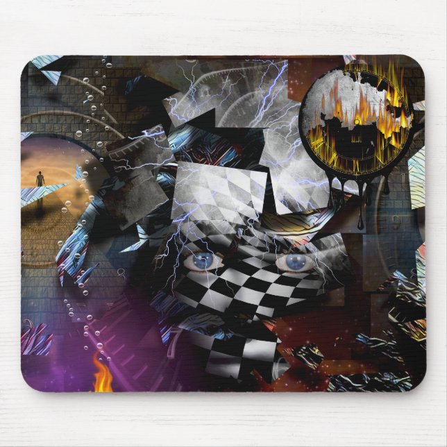 Mousepad Tempo e imaginação (Frente)