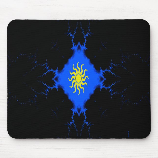 Mousepad Tempo estranho... (Frente)