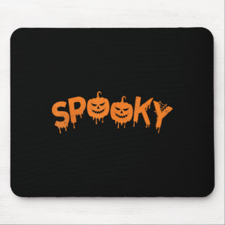 Mousepad Temporada Assustadora Abóbora Outono Fantasia de H