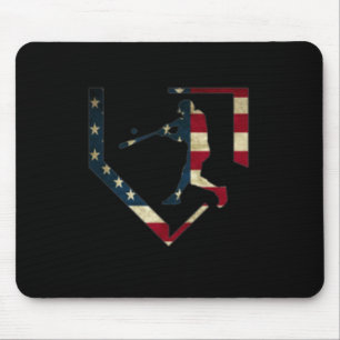 Mousepad Temporada de beisebol do ensino médio jogador de b