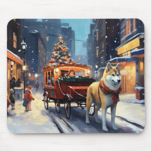 Mousepad Temporada Festiva de Natal de Akita