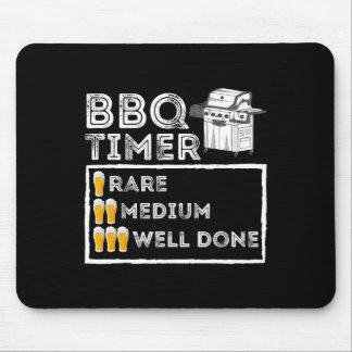 Mousepad Temporizador de churrasco - Fumante de Churrasco E