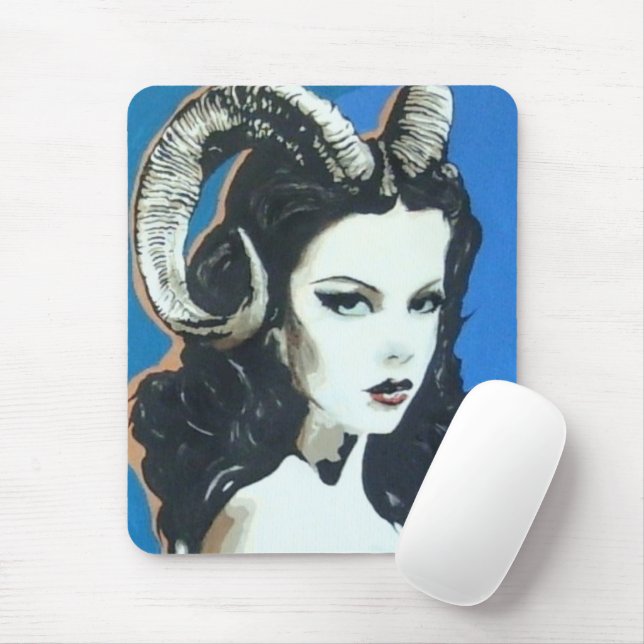 Mousepad Temptation in the Magick (Com mouse)